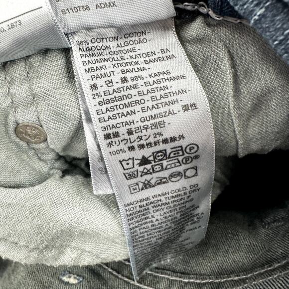 Levi's 559 Jeans Mens 44x30 (46x30 Actual) Relaxed Straight Blue Faded Denim - Picture 6 of 7